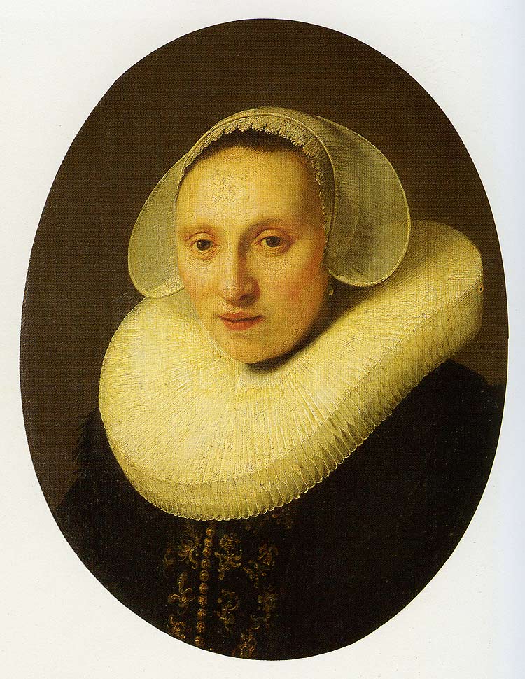 Photo:  Rembrandt van Rijn,Cornelia Pronck, Wife of Albert Cuyper. 1633